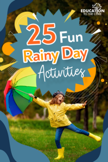 25 Enjoyable Wet Day Actions