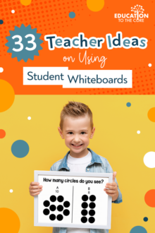 33 Teacher Ideas for Using Student Whiteboards 33 Teacher Ideas for Using Student Whiteboards